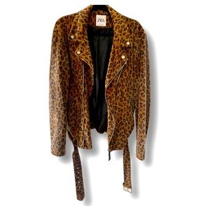 Medium Leopard Print Men’s Jacket
